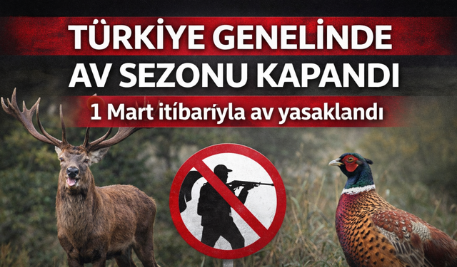 Hacıbektaş'ta Av Sezonu Kapandı