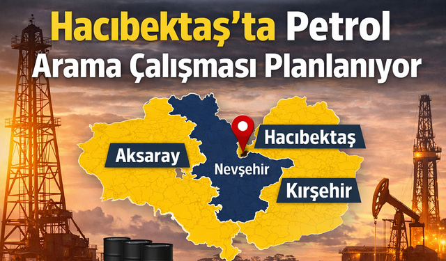 Hacıbektaş’ta Petrol Arama Çalışması Planlanıyor