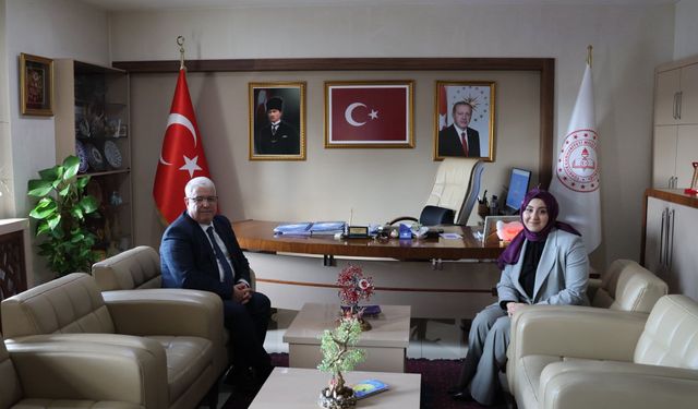 Kaymakam Özlem Doğan’dan Nevşehir İl Millî Eğitim Müdürlüğü’ne ziyaret