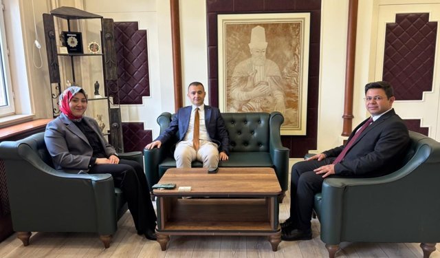 Avanos ve Hacıbektaş Kaymakamları Bir Araya Geldi