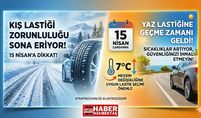 Sürücülerin Dikkatine: Kış Lastiği Uygulaması Yarın Sona Eriyor!