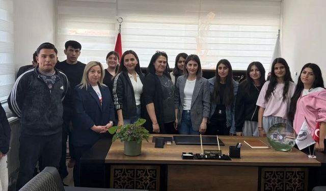 Hacıbektaş Esnaf Odası Öğrencileri Ağırladı