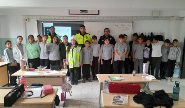 Hacıbektaş’ta Öğrencilere Trafik Bilinci Eğitimi