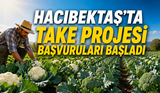 Hacıbektaş’ta TAKE Projesi Başvuruları Başladı