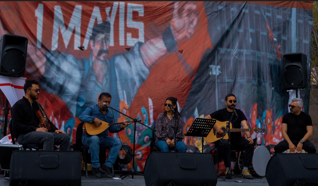 Grup Katre Band Kayseri’de 1 Mayıs Coşkusuna Ortak Oldu