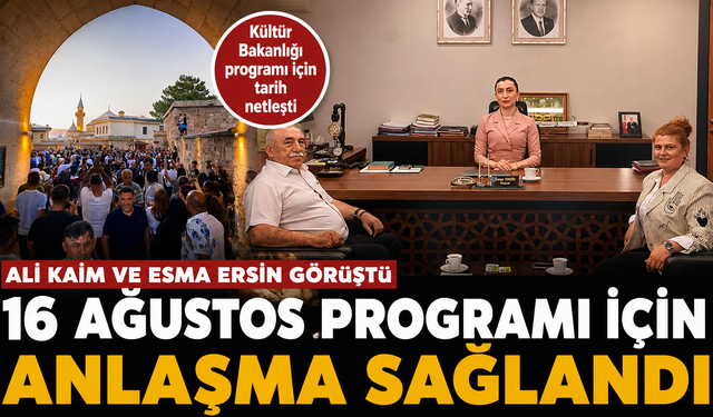 Ali Kaim: Kültür Bakanlığı Programının 16 Ağustos’tan İki Gün Önce Yapılması Konusunda Anlaşma Sağlandı