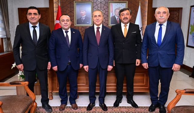 Başkan Kaim’den Vali Hüseyin Kök’e Hayırlı Olsun Ziyareti