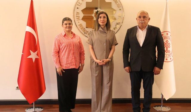 Hacıbektaş Belediye Başkanı Ali Kaim Esma Ersin’i Ziyaret Etti