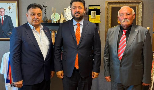 Dursun Çalışkan ve Timurcan Ulusoy, TBMM’de AK Parti Milletvekillerini Ziyaret Etti