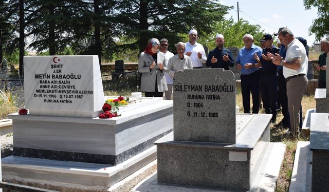 Hacıbektaş’ta Şehitler Dualarla Anıldı