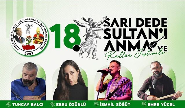 Hacıbektaş, Sarı Dede Sultan Festivali'nde Sanatı ve Kültürüyle Yer Alacak