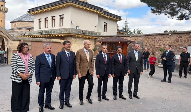 TBMM Başkanı Numan Kurtulmuş’tan Hacı Bektaş Veli Dergâhı’na Ziyaret