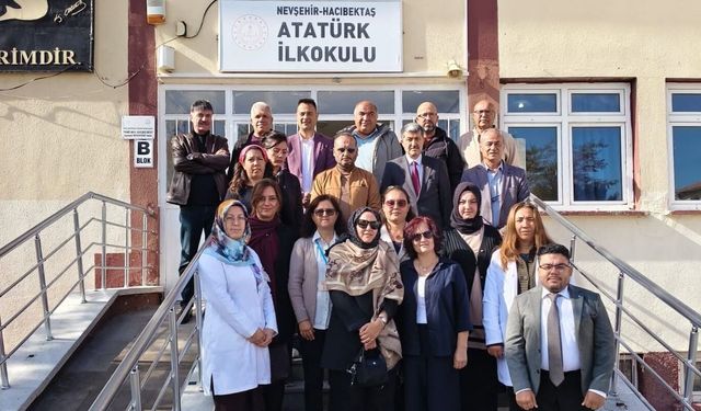 Hacıbektaş İlçe Millî Eğitim Müdürü Metin Algül, Atatürk İlkokulunu Ziyaret Etti