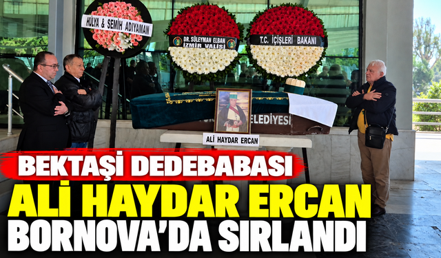 Bektaşi Dedebabası Ali Haydar Ercan Bornova’da Sırlandı