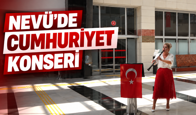 NEVÜ’de 29 Ekim Cumhuriyet Bayramı’na Özel Klarnet Konseri