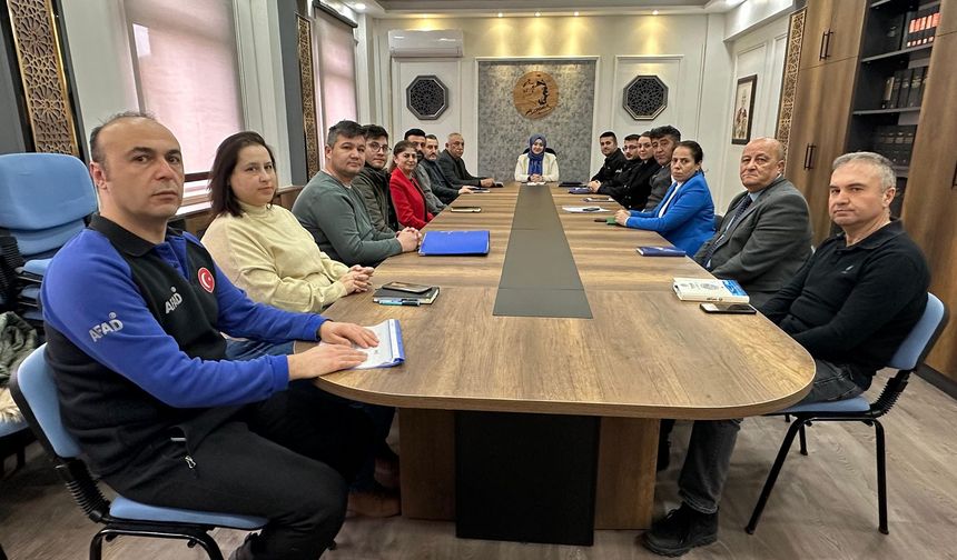 Hacıbektaş’ta "Afet Riski" Masaya Yatırıldı