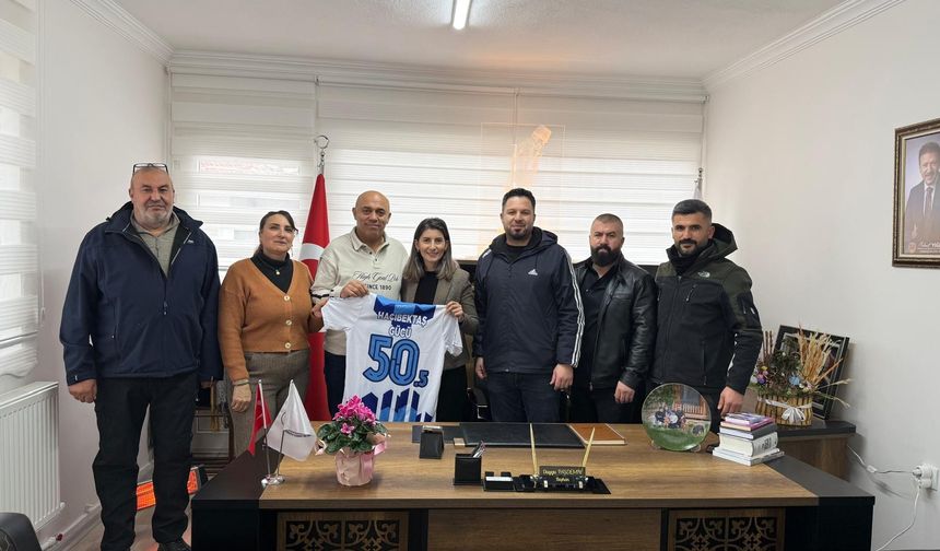 Hacıbektaş Gücü’nden Başkan Taşdemir’e "Hayırlı Olsun" Ziyareti