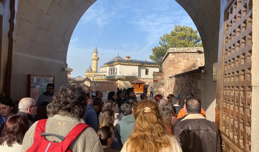 Hacı Bektaş Veli Dergahı Şubat Ayında da Yoğun
