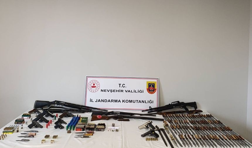 Avanos’ta Dev Silah Operasyonu: 6 Tutuklama