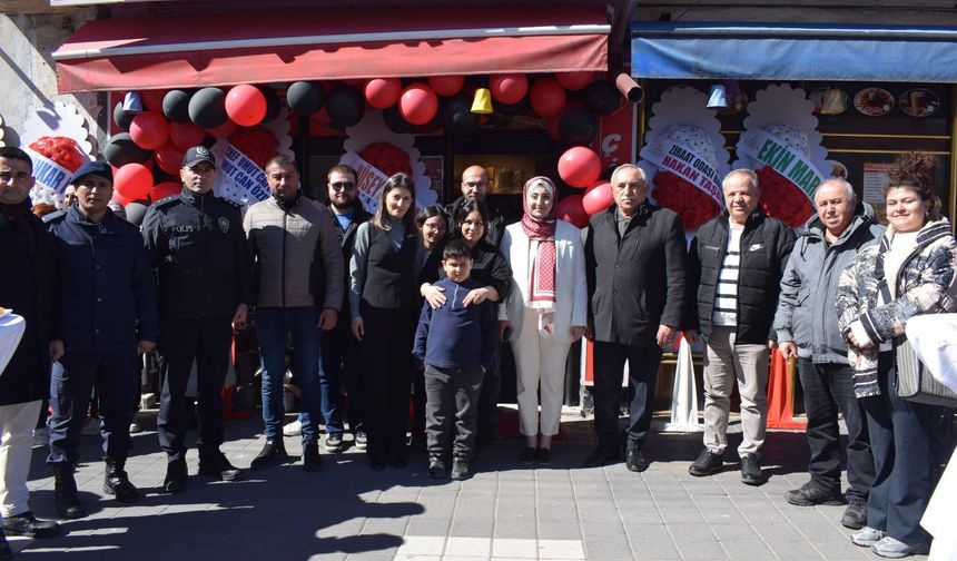 Hacıbektaş’ta Serince Çiğköfte İşletmesi Açıldı