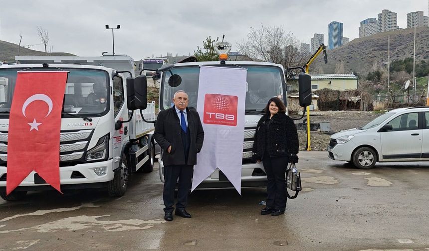 Hacıbektaş Belediyesi’ne Hibe Su Arazözü Desteği