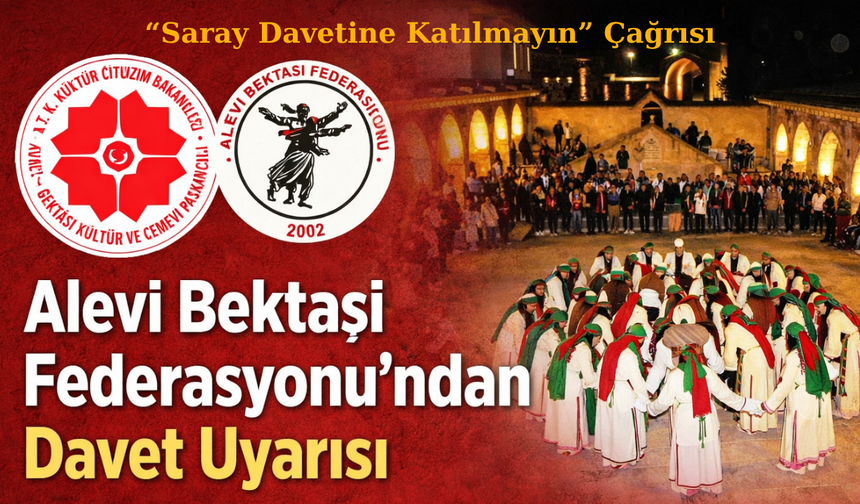 Alevi Kurumlarına Yapılan Davetlere Federasyondan Tepki