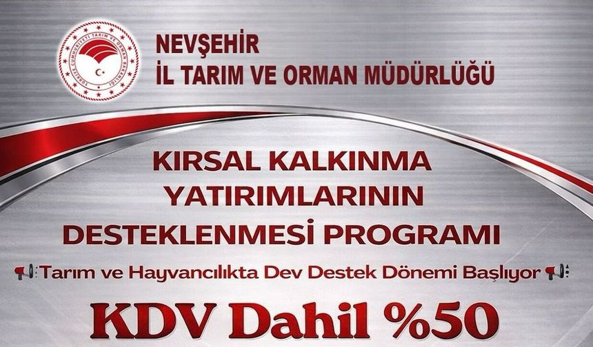 Hacıbektaş’ta Yatırımcıya Büyük Fırsat: 30 Milyon TL’ye Kadar Hibe Desteği