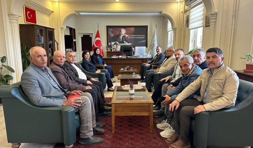 MHP Heyetinden Hacıbektaş Kaymakamı Özlem Doğan’a Ziyaret