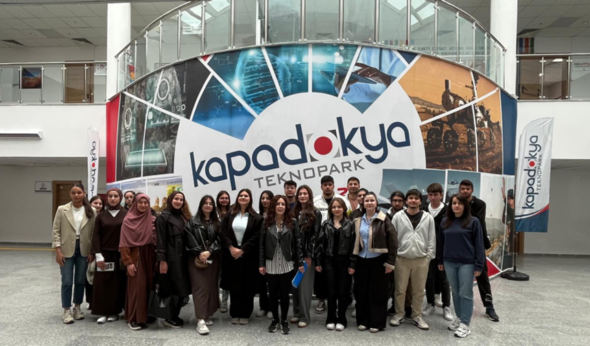 Hacıbektaş MYO Öğrencileri Girişimcilik Ekosistemini Yerinde İnceledi