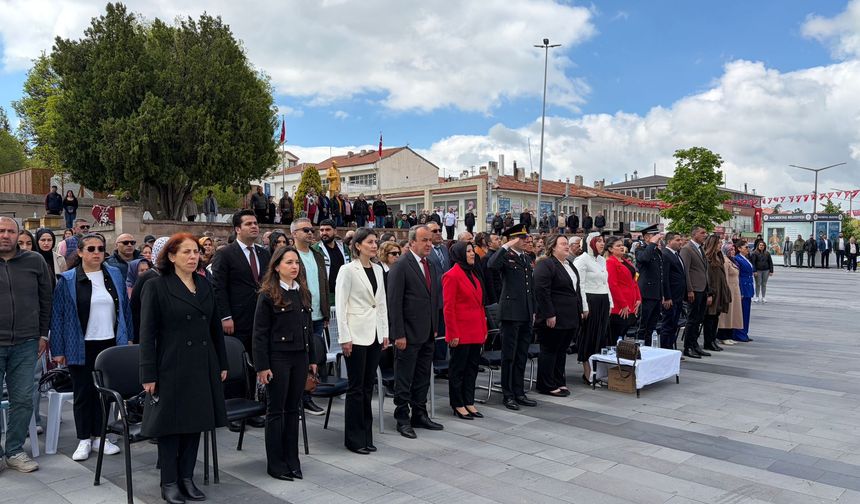 19 Mayıs Hacıbektaş’ta Törenlerle Kutlandı