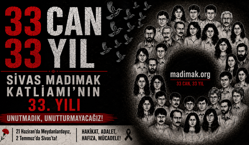 Madımak Katliamı’nın 33. Yılında Avrupa’dan Ortak Anma Çağrısı