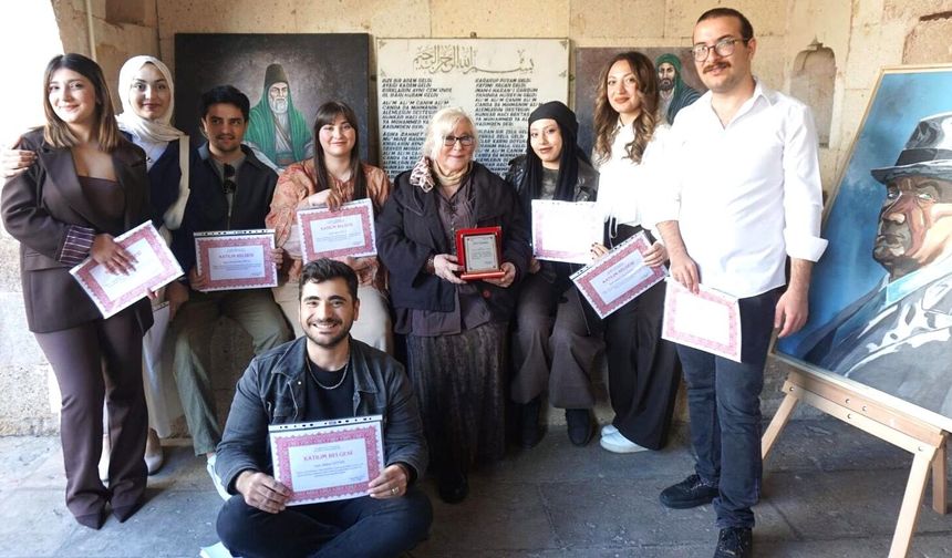 Hacıbektaş GSF’nin 60 Eserlik Karma Sergisi Yoğun İlgi Gördü