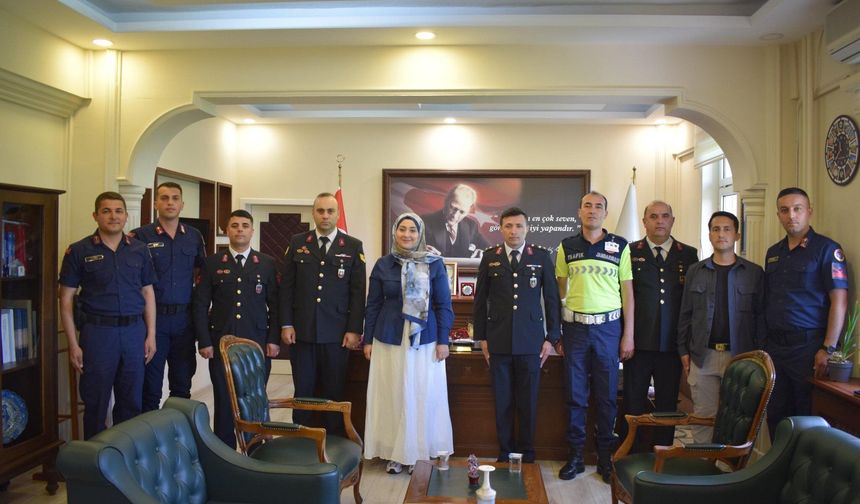 Hacıbektaş’ta Jandarma Haftası Ziyareti