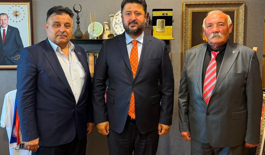 Dursun Çalışkan ve Timurcan Ulusoy, TBMM’de AK Parti Milletvekillerini Ziyaret Etti