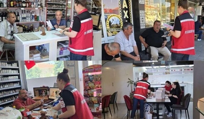 Hacıbektaş'ta Koruyucu Aile Farkındalığı İçin Esnafa Bilgilendirme Çalışması