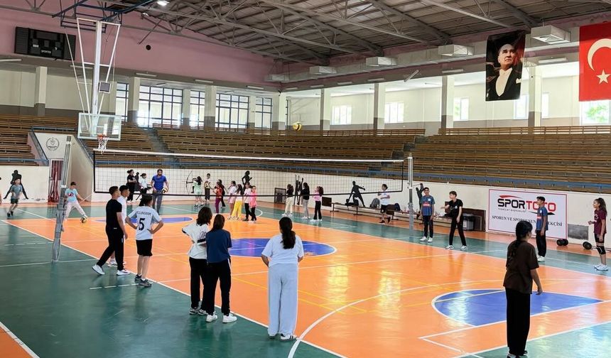 GSB Spor Okulları Hacıbektaş'ta Yoğun İlgi Görüyor