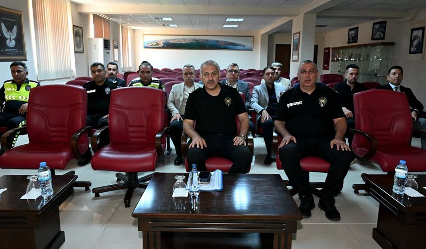 Nevşehir Emniyetinde Hacı Bektaş Veli Anma Etkinlikleri Öncesi Güvenlik Toplantısı