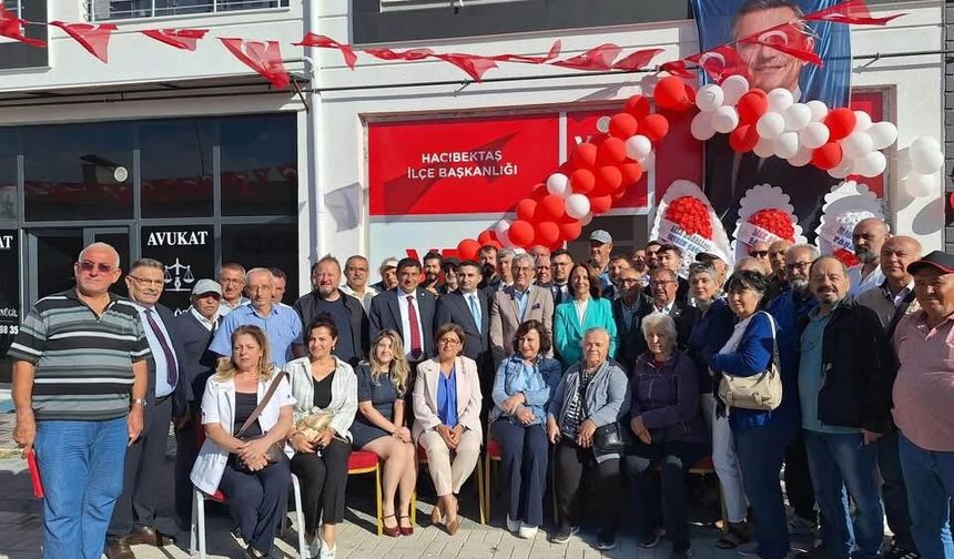 Yeni Parti Hacıbektaş İlçe Başkanlığı Açıldı