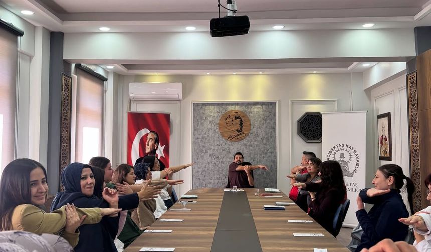 Hacıbektaş’ta masa başı çalışanlara yönelik sağlıklı yaşam etkinliği düzenlendi