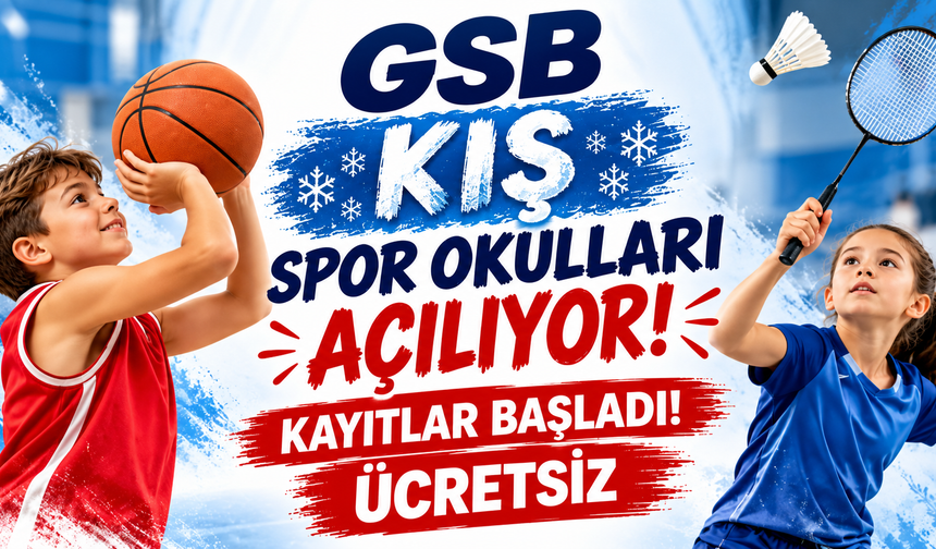 Hacıbektaş’ta Ücretsiz Kış Spor Okulları İçin Kayıtlar Başladı