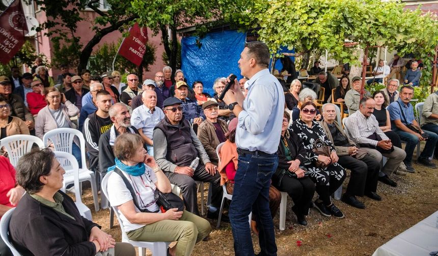 Erkan Baş Hacıbektaş’ta Vatandaşlarla Buluştu