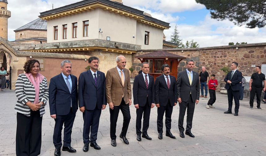 TBMM Başkanı Numan Kurtulmuş’tan Hacı Bektaş Veli Dergâhı’na Ziyaret