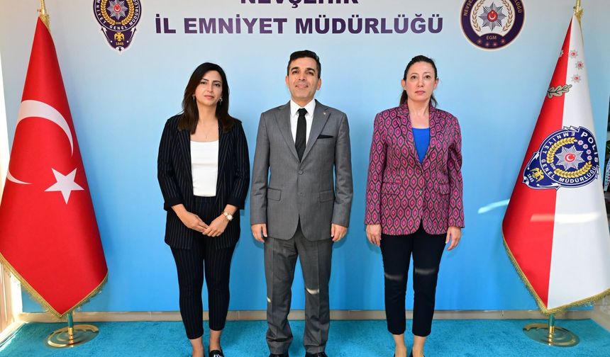 Horasan Erenleri Derneği’nden Emniyet Müdürü Sinan Dallı’ya Ziyaret