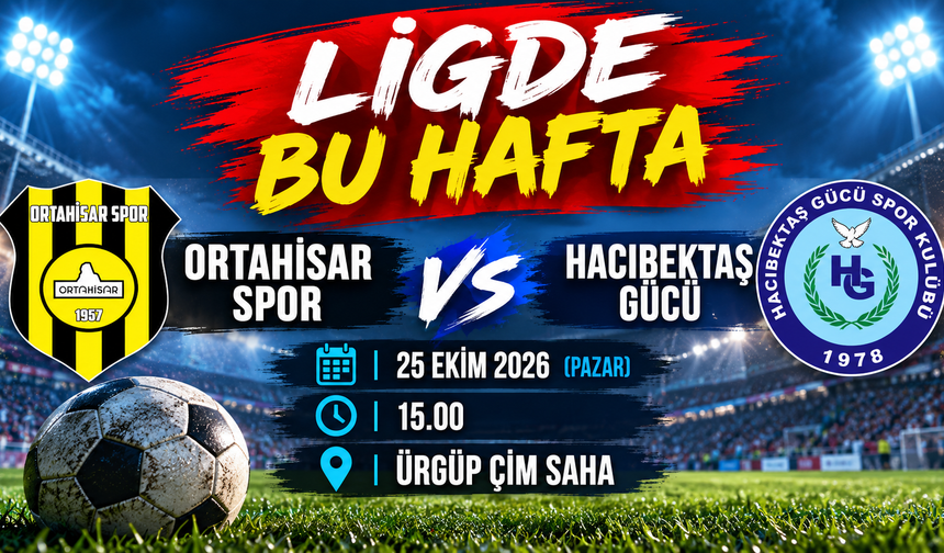 Hacıbektaş Gücü’nde Sezon Başlıyor: İlk Maç Ortahisar Spor ile