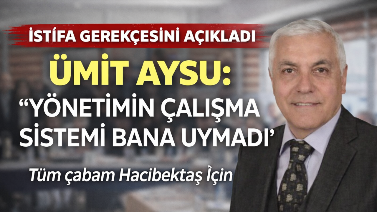 Meclis Üyesi Ümit Aysu’dan İstifa Sonrası Açıklama