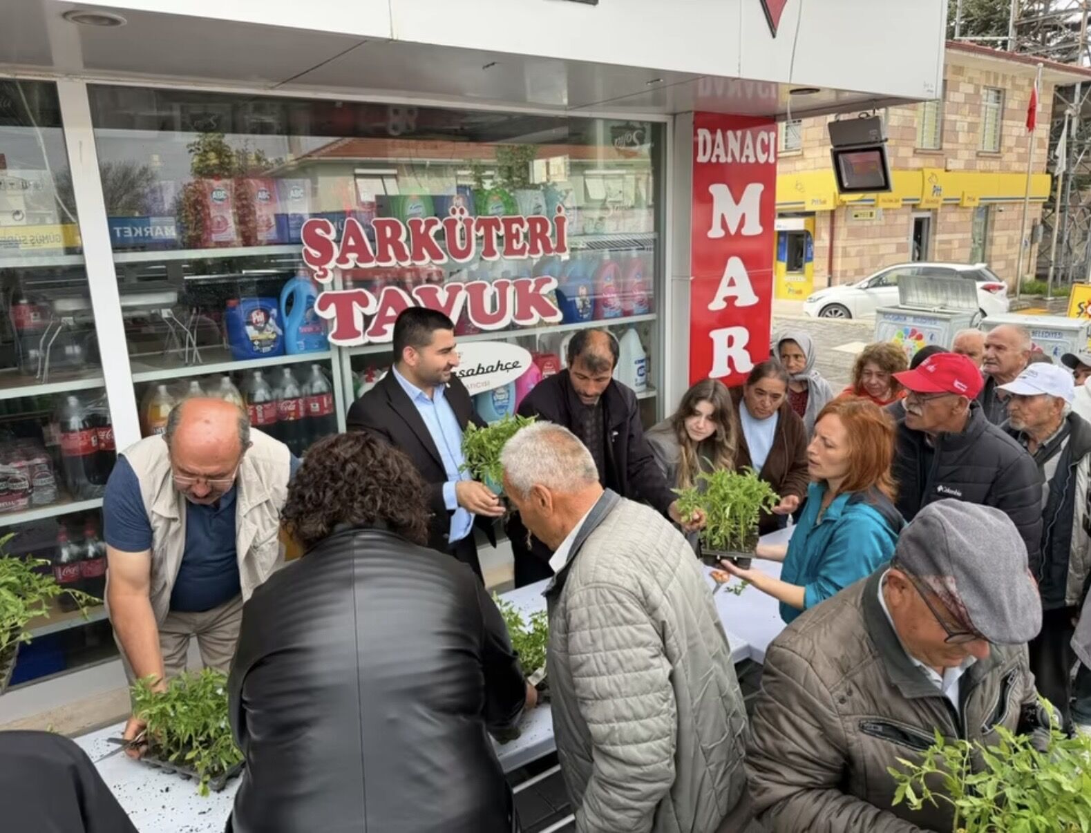 CHP Hacıbektaş İlçe Başkanlığı’ndan 3 Bin Domates Fidesi Dağıtımı