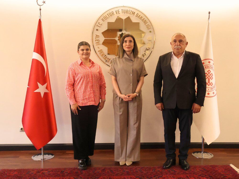 Hacıbektaş Belediye Başkanı Ali Kaim Esma Ersin’i Ziyaret Etti