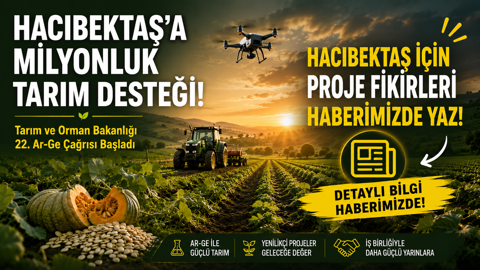 Tarım ve Orman Bakanlığı 22. Ar-Ge Proje Çağrısı Başladı: 5 Milyon TL’ye Kadar Hibe Desteği