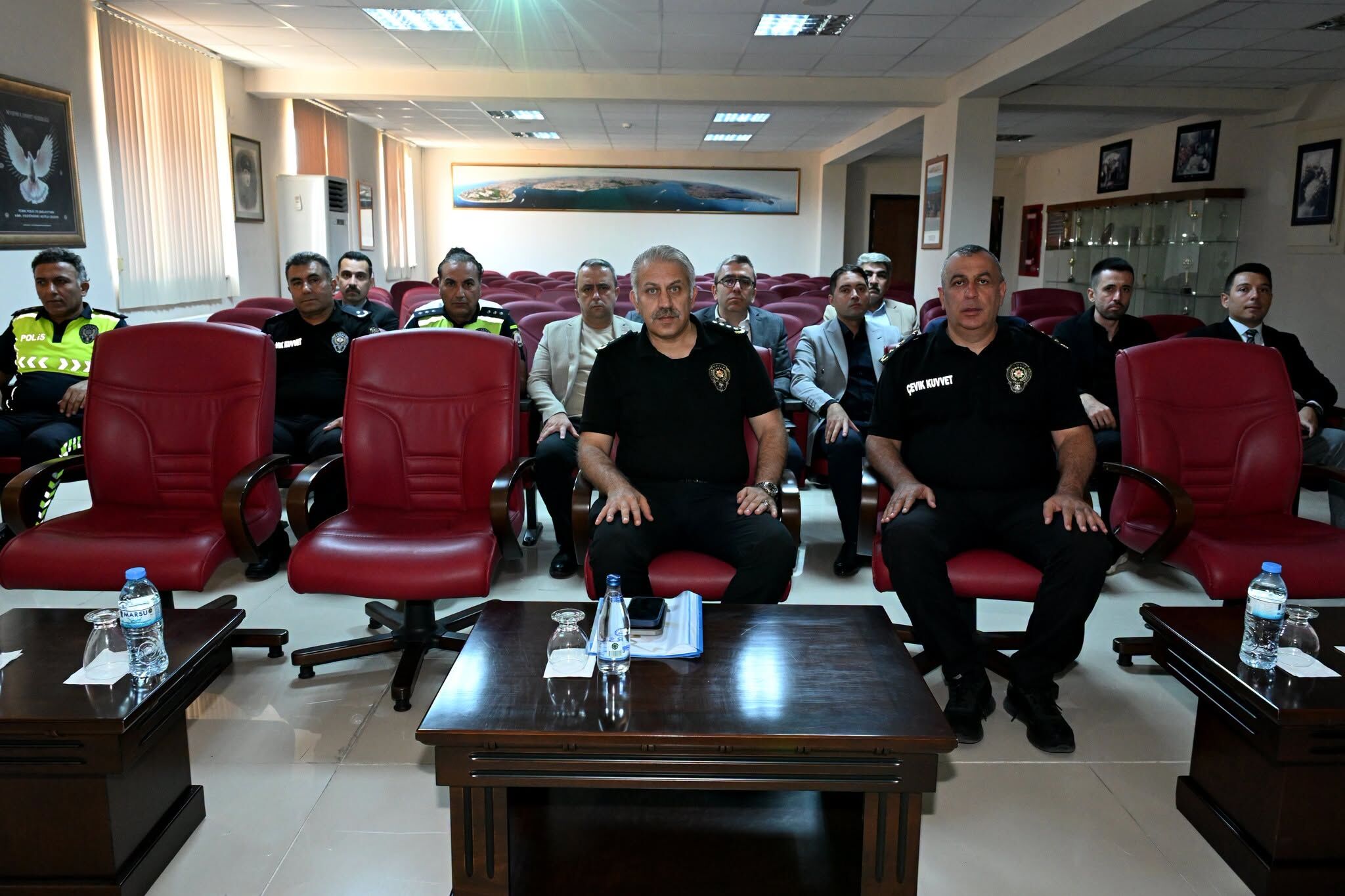 Nevşehir Emniyetinde Hacı Bektaş Veli Anma Etkinlikleri Öncesi Güvenlik Toplantısı