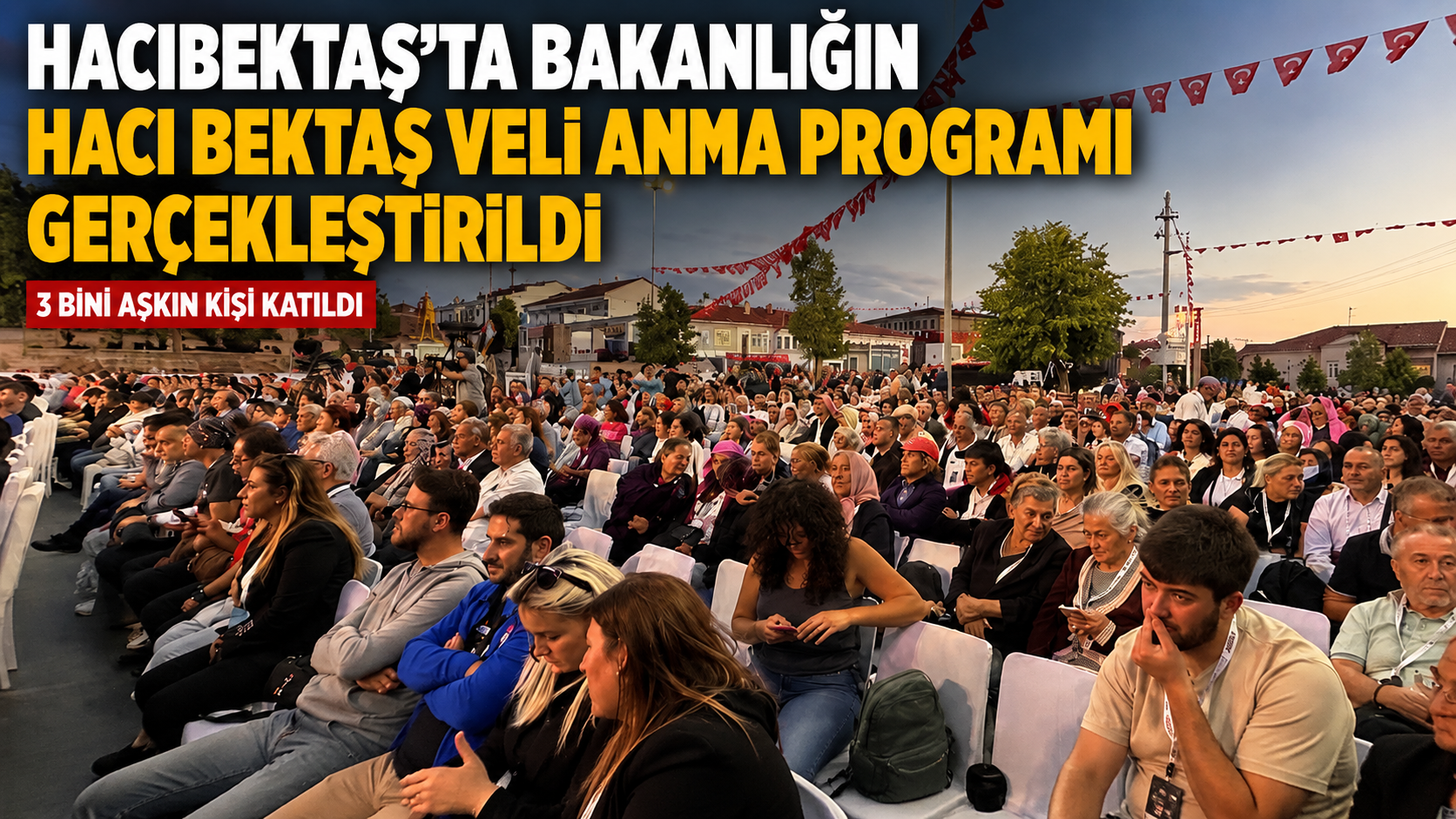 Hacıbektaş’ta Bakanlığın Hacı Bektaş Veli Anma Programı Gerçekleştirildi